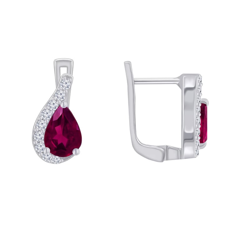 Silberne Ohrstecker 48030