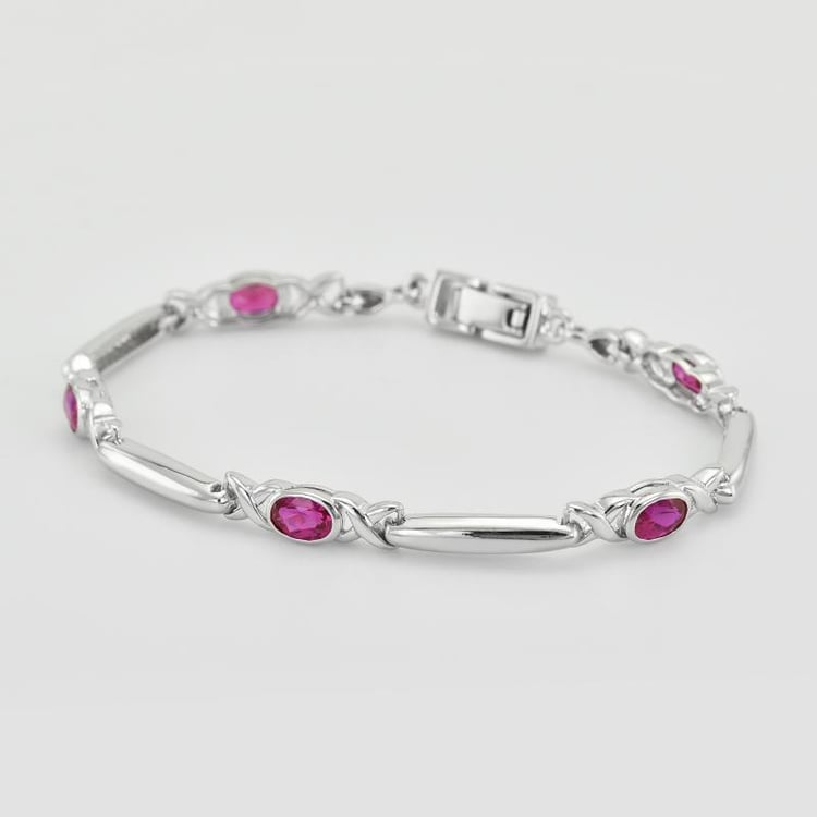 Zartes Armband mit Rubinen Billie 17982