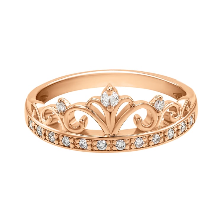 Ring aus Roségold 11170