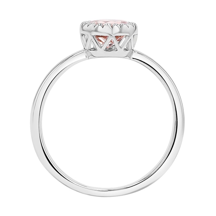 Ring aus Gold mit Morganit Swan 143597