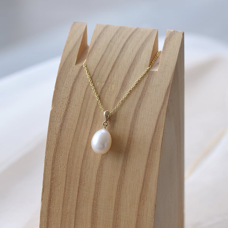 Goldene Perle-Halskette 64455