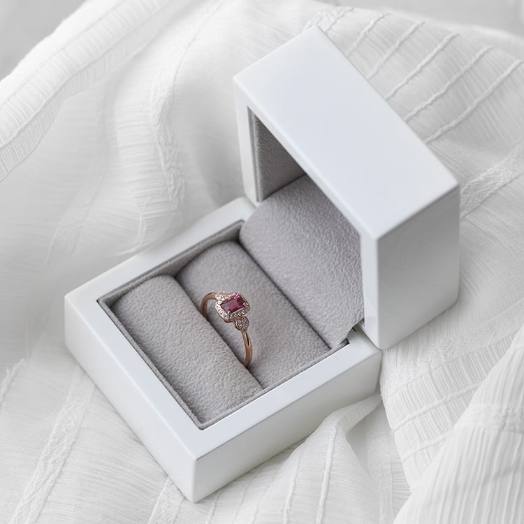 Turmalin Ring in Eppi-Geschenkbox 64032