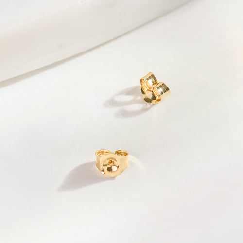 Ohrring Stecker Verschluss aus 18 Karat Gelbgold Lora