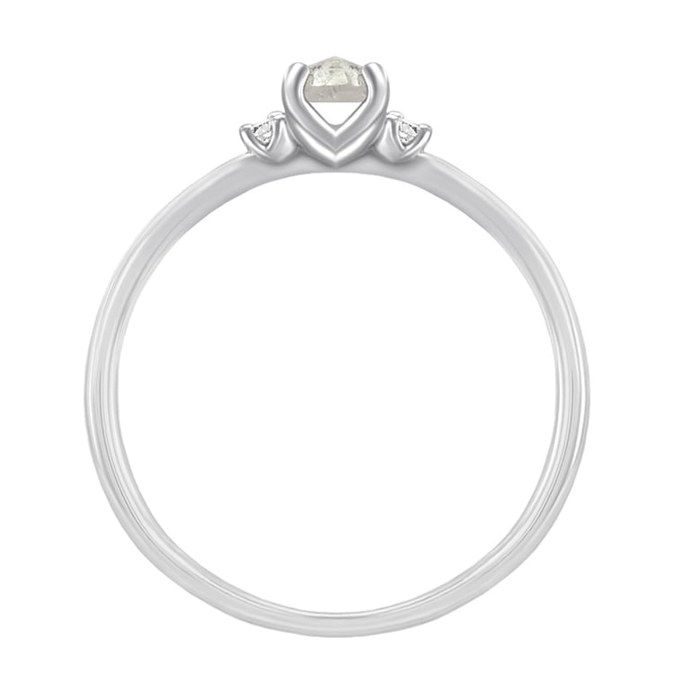 Goldring mit Salt and Pepper Diamant Hye 69534