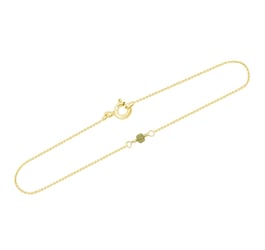 Goldenes Armband mit gelbem Diamanten Keegan
