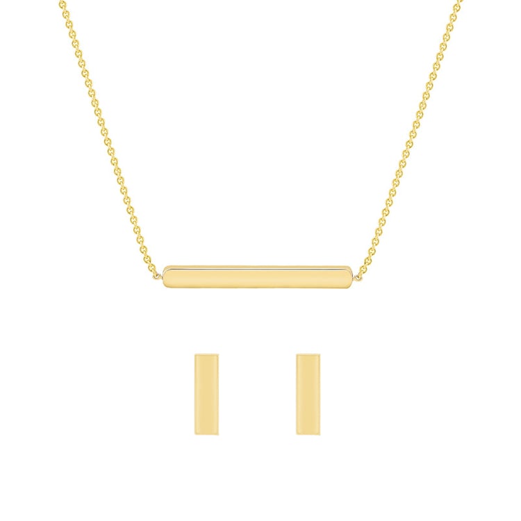 Gelbgoldene Ohrringe in Kollektion 10346