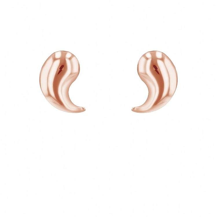 Goldene Ohrstecker Apostrophe