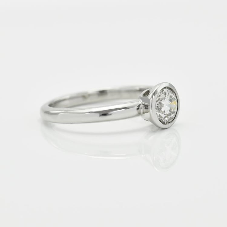 Platin Verlobungsring 15476