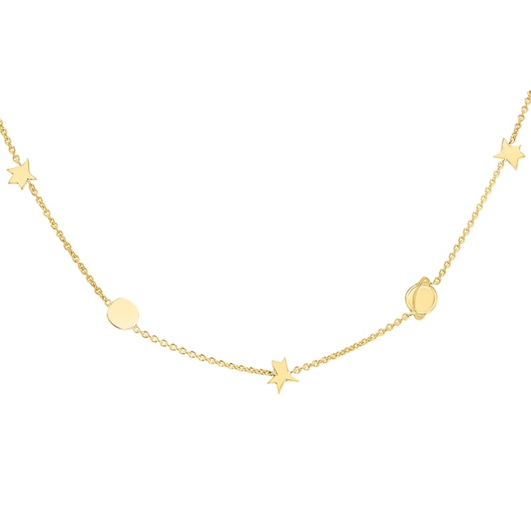 Halskette mit Planeten Der Kleine Prinz