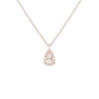 Anhänger in Form eines Diamantentropfens Birdie