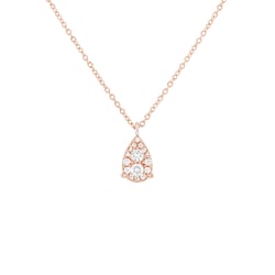 Anhänger in Form eines Diamantentropfens Birdie