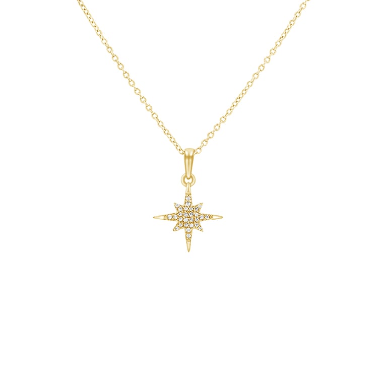 Anhänger in Form eines Diamantsterns Lynx