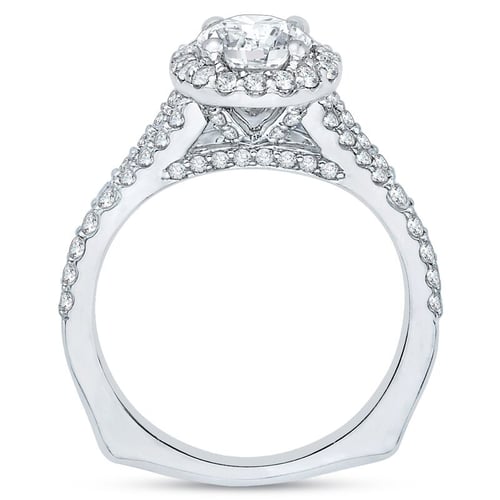 Verlobungsring im Halo-Stil mit Lab Grown Diamanten Tribeca