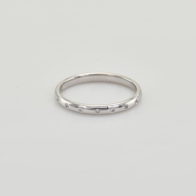 Goldring mit zarten Diamanten Miomi 95576