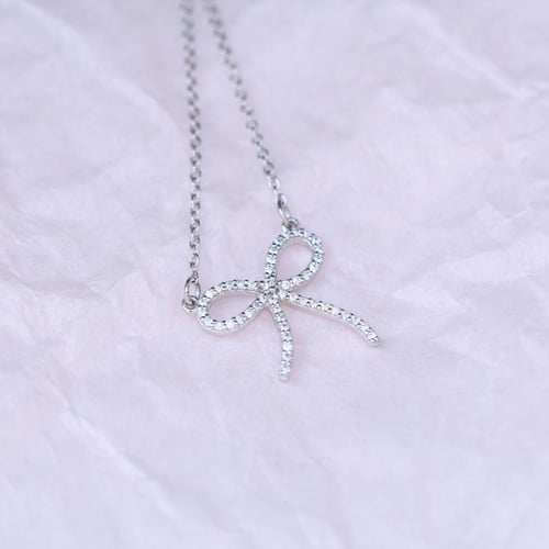 Schleife mit Diamanten Jonina