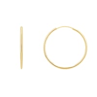 Goldene runde Ohrringe Banks