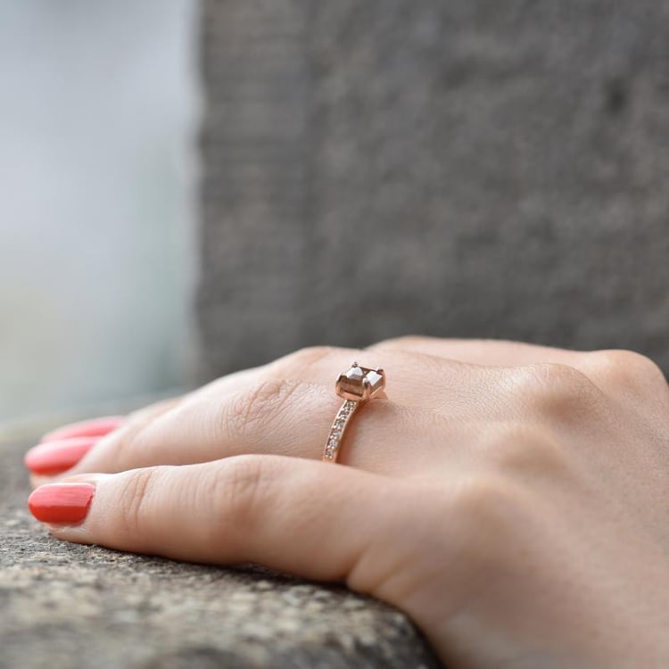 Ring mit Salt and Pepper Diamant Marisa 44327