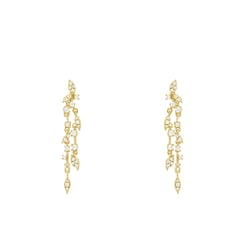 Hängeohrringe mit Diamanten Lungile