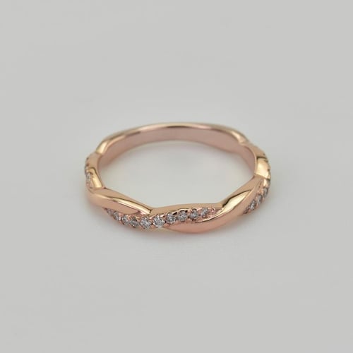 Eternity Ring mit Moissaniten und Komfortring für Herren Malea