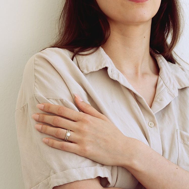 Ringset mit Diamanten Ihrer Wahl Marveille 131701