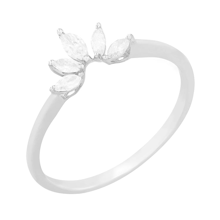 Eleganter Ring mit Lab Grown Diamanten in Marquise-Form Maurice 102487