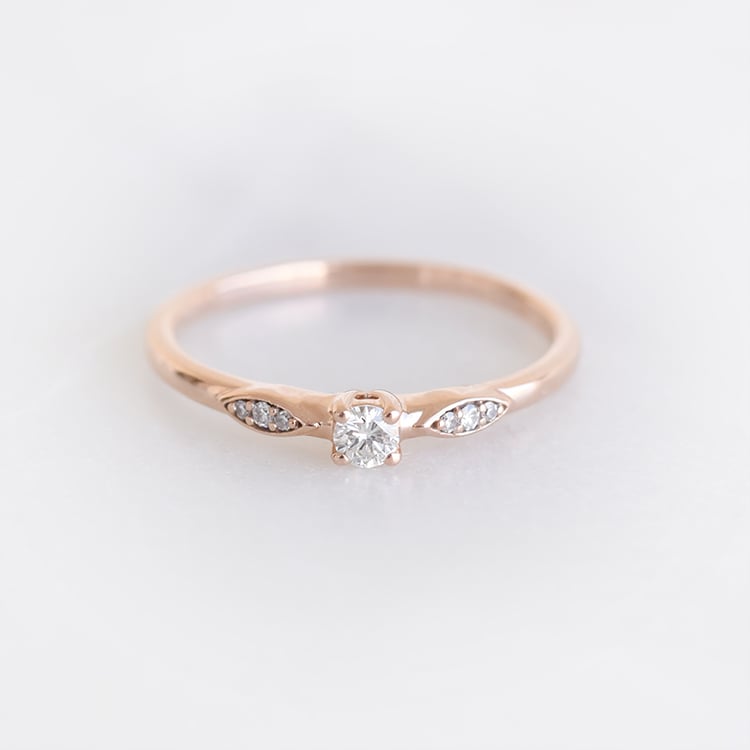 Ring mit seitlichen Lab Grown Diamanten Klemen 106810