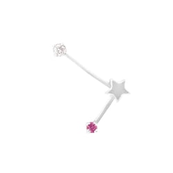 Ohrring mit Sternzeichen Libra