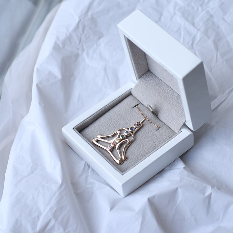 Anhänger aus Gold mit Zirkonia 62575