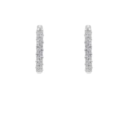 Runde Diamant-Ohrringe Nicholls