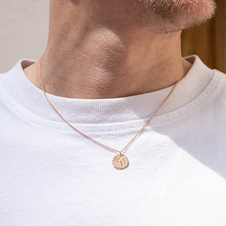 Anhänger Volleyball mit Gravur Ihrer Wahl Volleyball 123613