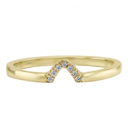 Ring aus Gold mit Diamanten Zoana