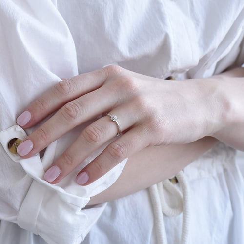 Eleganter Ring mit Lab Grown Diamanten Janae