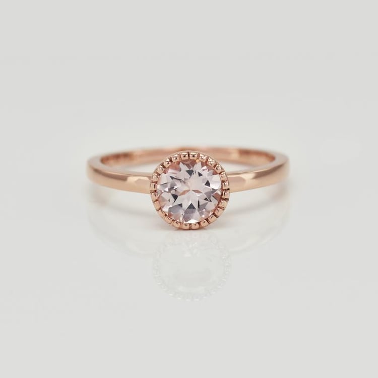 Ring aus Gold mit Morganit 16384