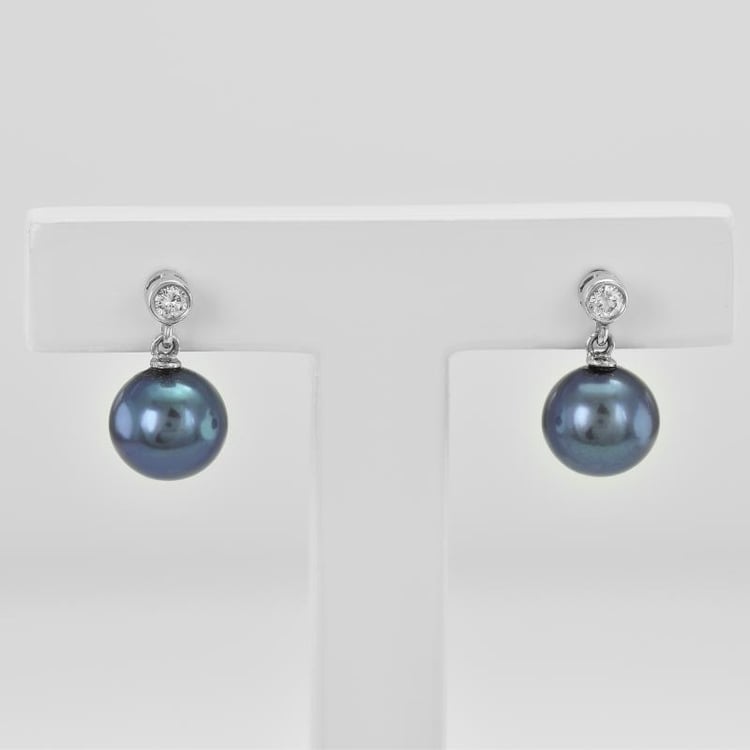 Goldene Ohrringe 6873