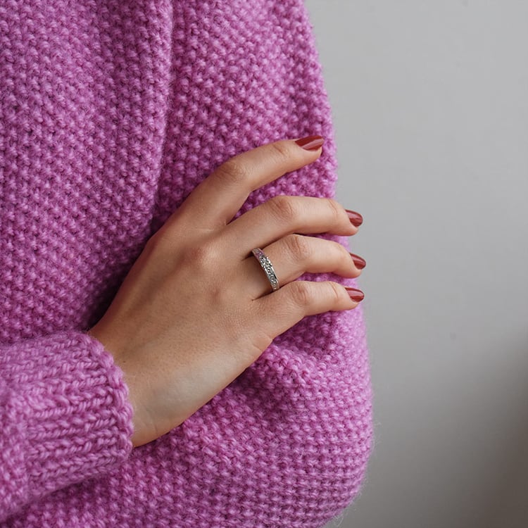 Vintage Verlobungsring mit Diamant Lerien 70244