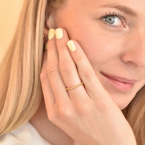 Minimalistischer Ring aus Kugeln Leilani