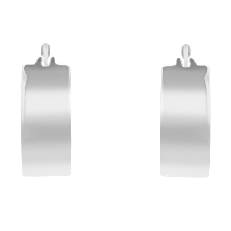 Silberne Ringohrringe Padma 94834