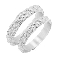 Eheringe mit atypischer Oberfläche Jane