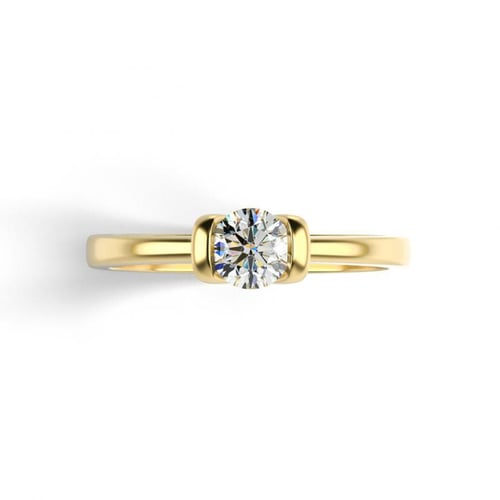 Verlobungsring mit Lab Grown Diamant Paxly