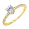 Verlobungsring mit Lab Grown Diamanten Prisha