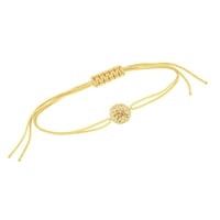 Silbernes String-Armband Der Kleine Prinz und Fuchs mit Gravur