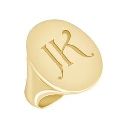 Herrenring mit Lasergravur Ilyan