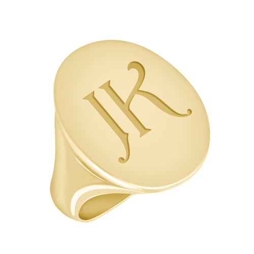 Herrenring mit Lasergravur Ilyan