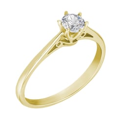 Verlobungsring mit Lab Grown Diamanten Omisha