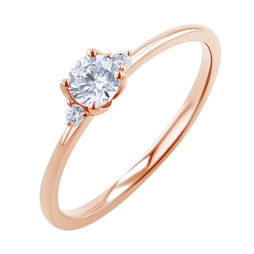 Verlobungsring mit Diamanten Hye