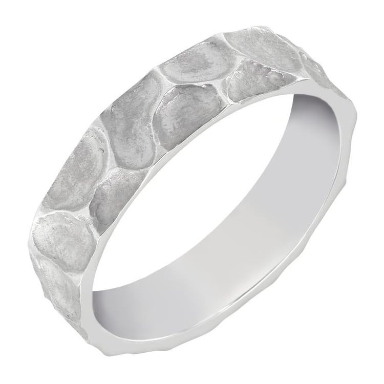 Eheringe aus Gold mit unregelmäßiger Struktur Elias 52626