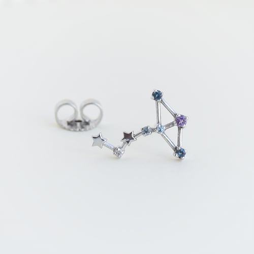 Ohrring mit Sternzeichen Scorpio
