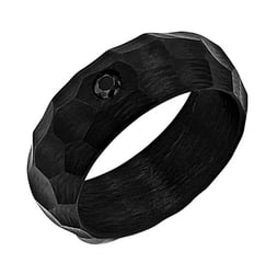Ring aus Carbon mit atypischer Oberfläche Grover
