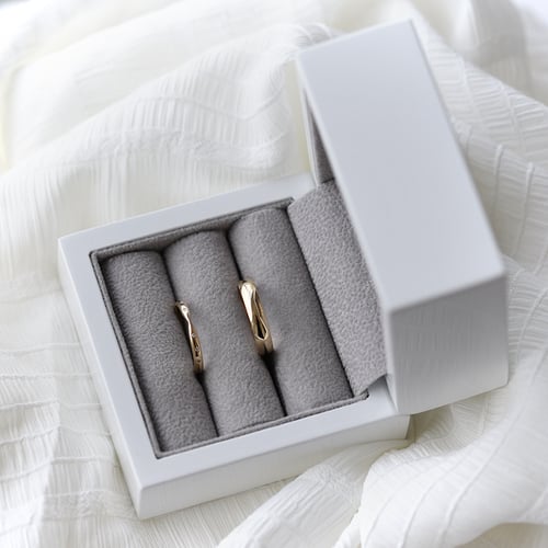 Ehering Eternity Goldring und Herren Komfort Ring Toskani