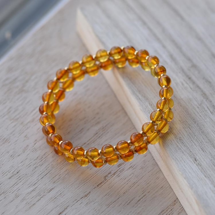 Bernstein Armband Silber 52313